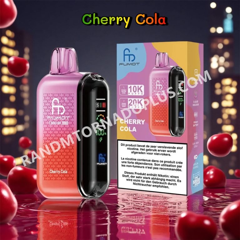 Cherry Cola 20k Fumot Tornado 20000 Rtdeffrt20000n2