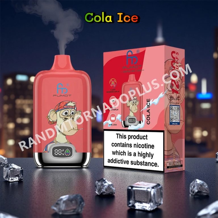 Cola Ice 12k Fumot Digital Box 12000 Randm Tornado Rtdeffrt12000n2