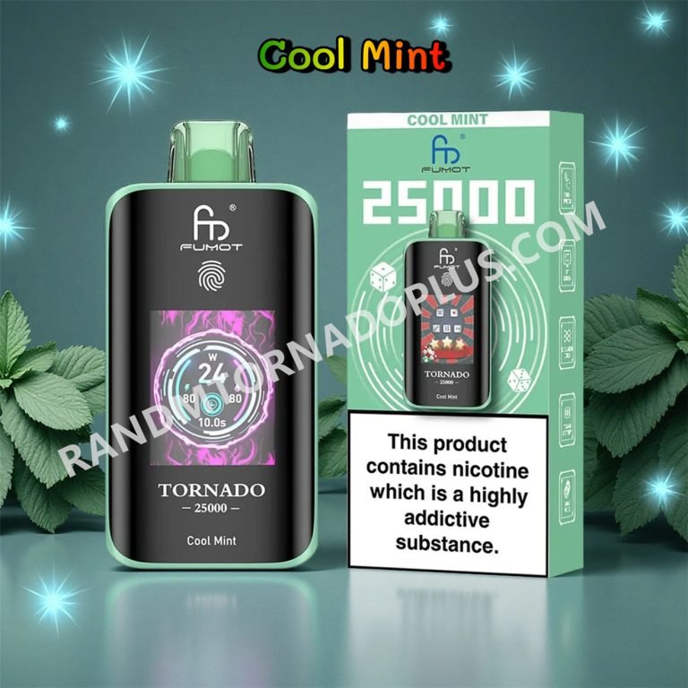Cool Mint 25k Fumot Randm Tornado 25000 Rtdeffrt25000n2