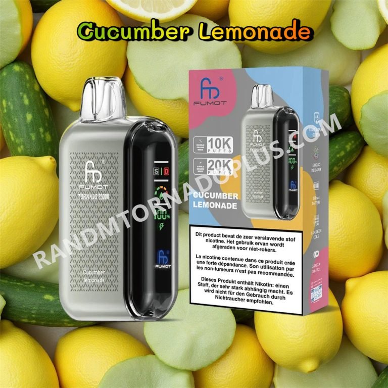 Cucumber Lemonade 20k Fumot Tornado 20000 Rtdeffrt20000n2