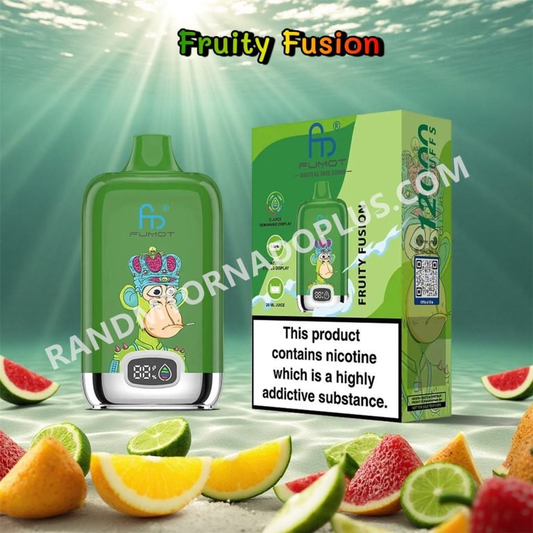 Fruity Fusion 12k Fumot Digital Box 12000 Randm Tornado Rtdeffrt12000n2
