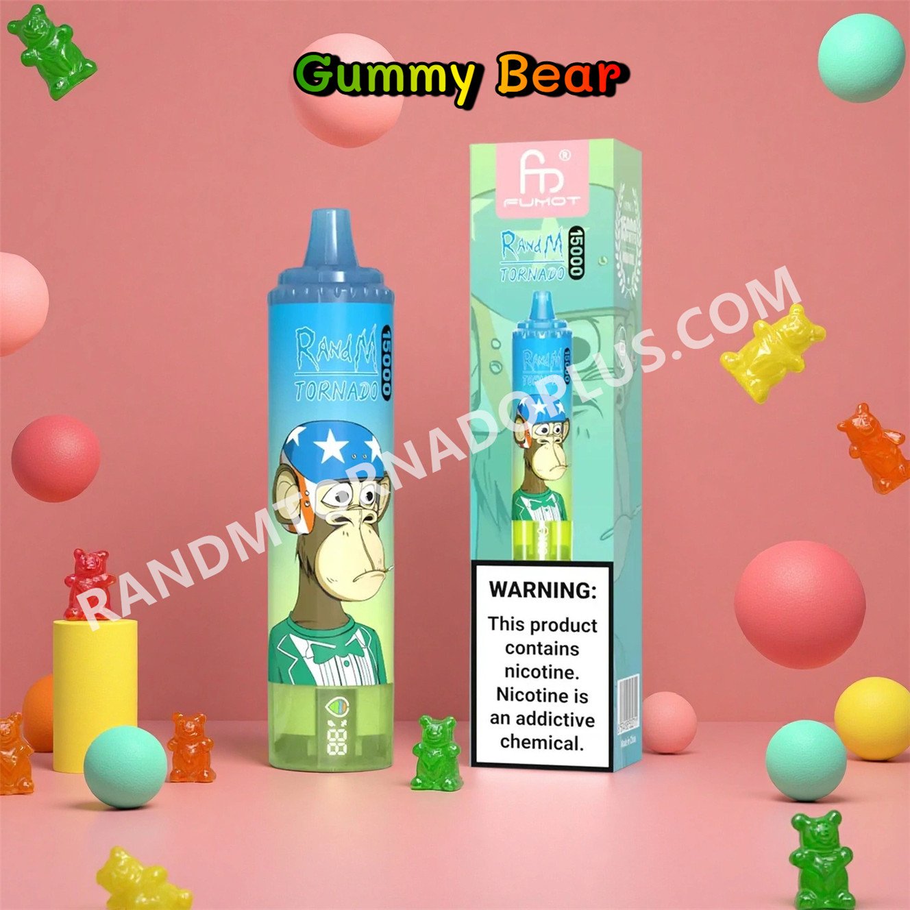 Gummy Bear 15k Fumot Randm Tornado 15000 Rtdeffrt15000n2