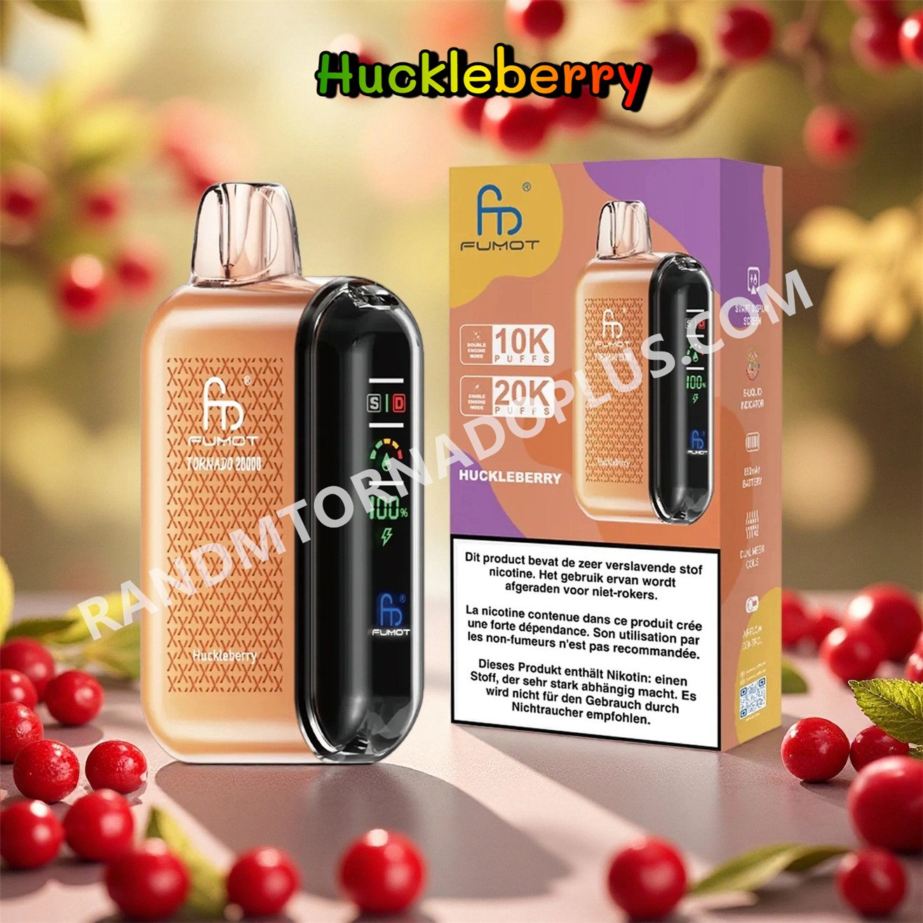 Huckleberry 20k Fumot Tornado 20000 Rtdeffrt20000n2