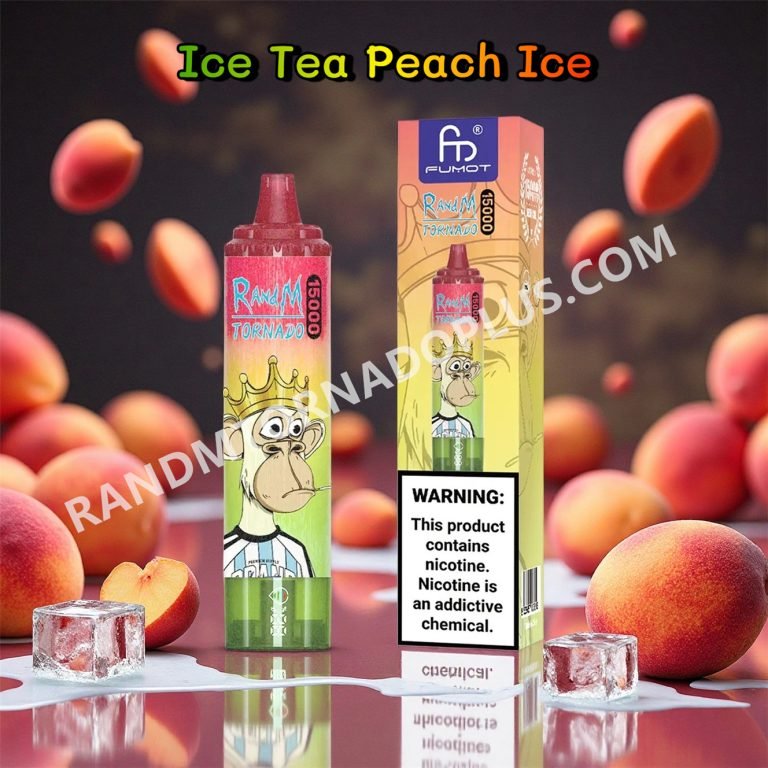 Ice Tea Peach Ice 15k Fumot Randm Tornado 15000 Rtdeffrt15000n2