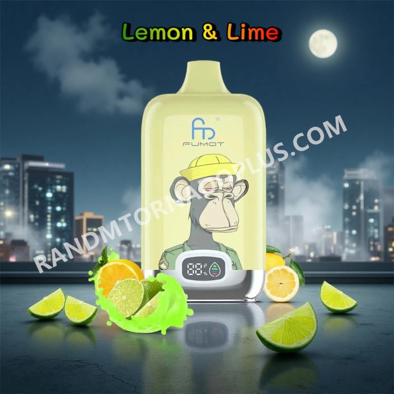 Lemon Lime 12k Fumot Digital Box 12000 Randm Tornado Rtdeffrt12000n2
