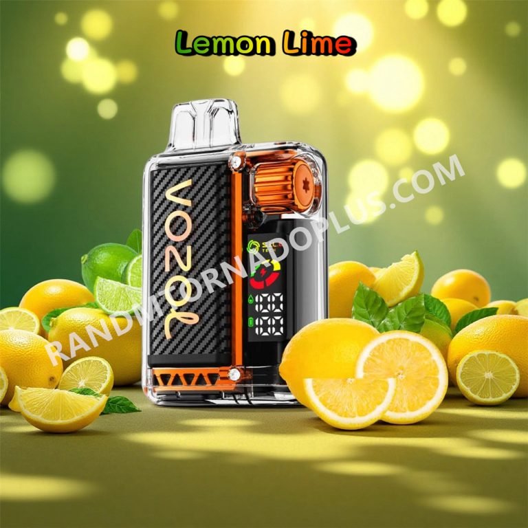 Lemon Lime 20k Vozol Vista 20000 Puffs Rtdeffvv20000n2