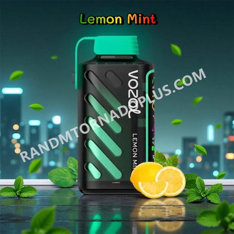 Lemon Mint 20k Vozol Gear Power 20000 Puffs Rtdeffvgp20000n2
