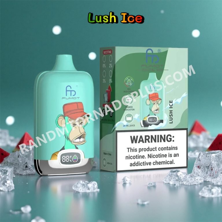 Lush Ice 12k Fumot Digital Box 12000 Randm Tornado Rtdeffrt12000n2