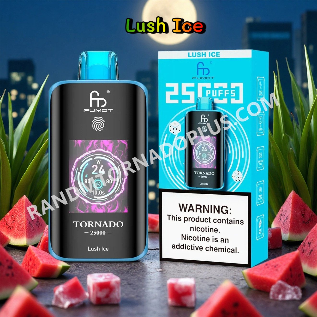 Lush Ice 25k Fumot Randm Tornado 25000 Rtdeffrt25000n2