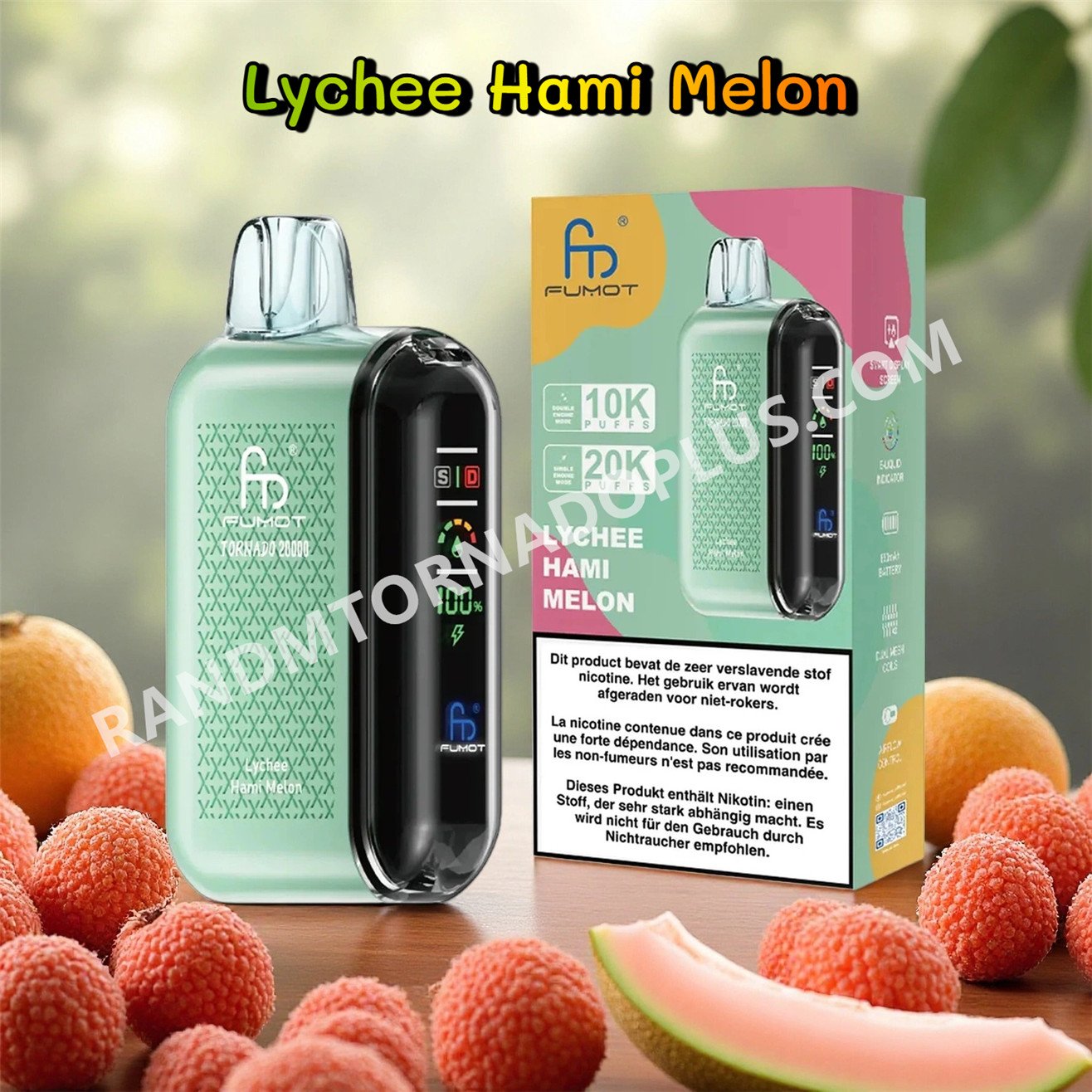 Lychee Hami Melon 20k Fumot Tornado 20000 Rtdeffrt20000n2