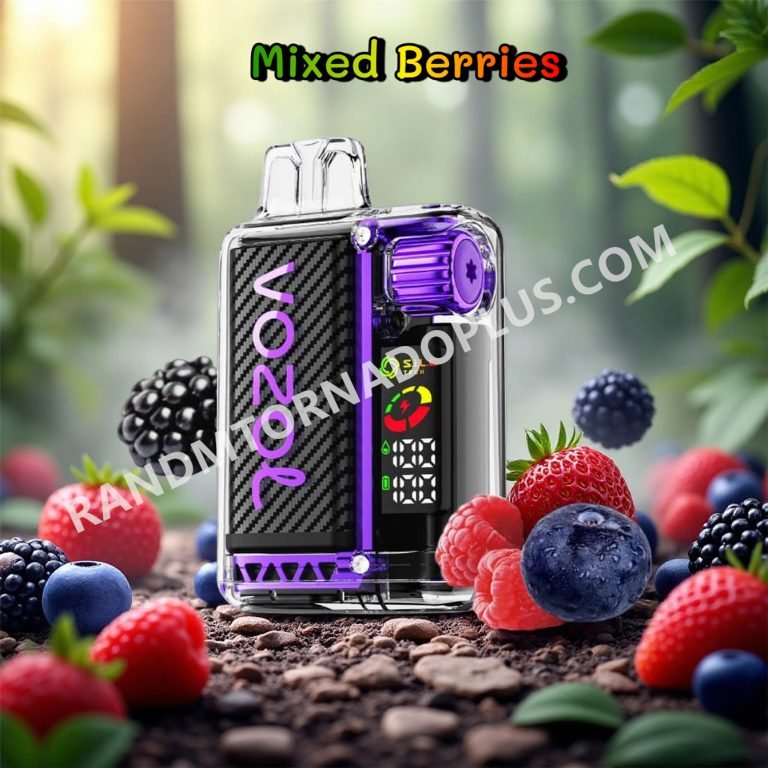 Mixed Berries 20k Vozol Vista 20000 Puffs Rtdeffvv20000n2