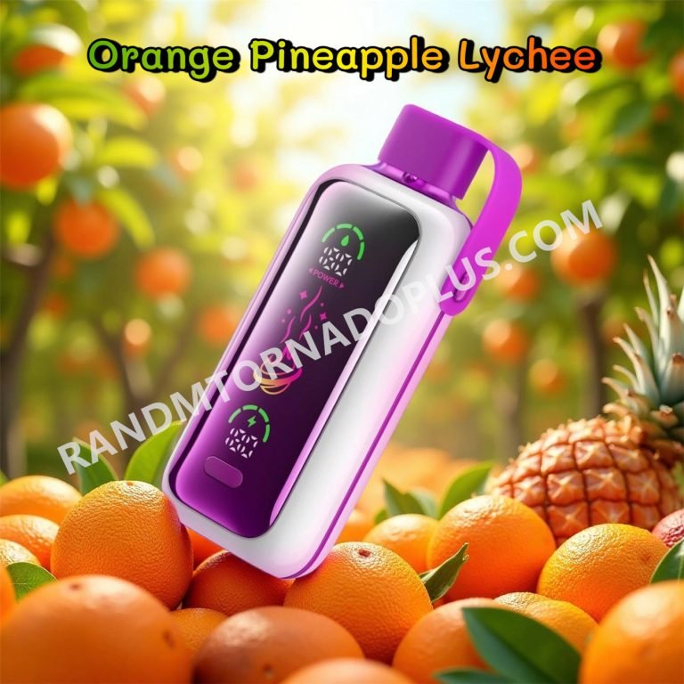 Orange Pineapple Lychee 20k Vozol Star 20000 Puffs Rtdeffvs20000n2