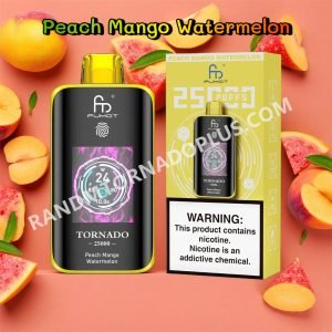 Peach Mango Watermelon 25k Fumot Randm Tornado 25000 Rtdeffrt25000n2