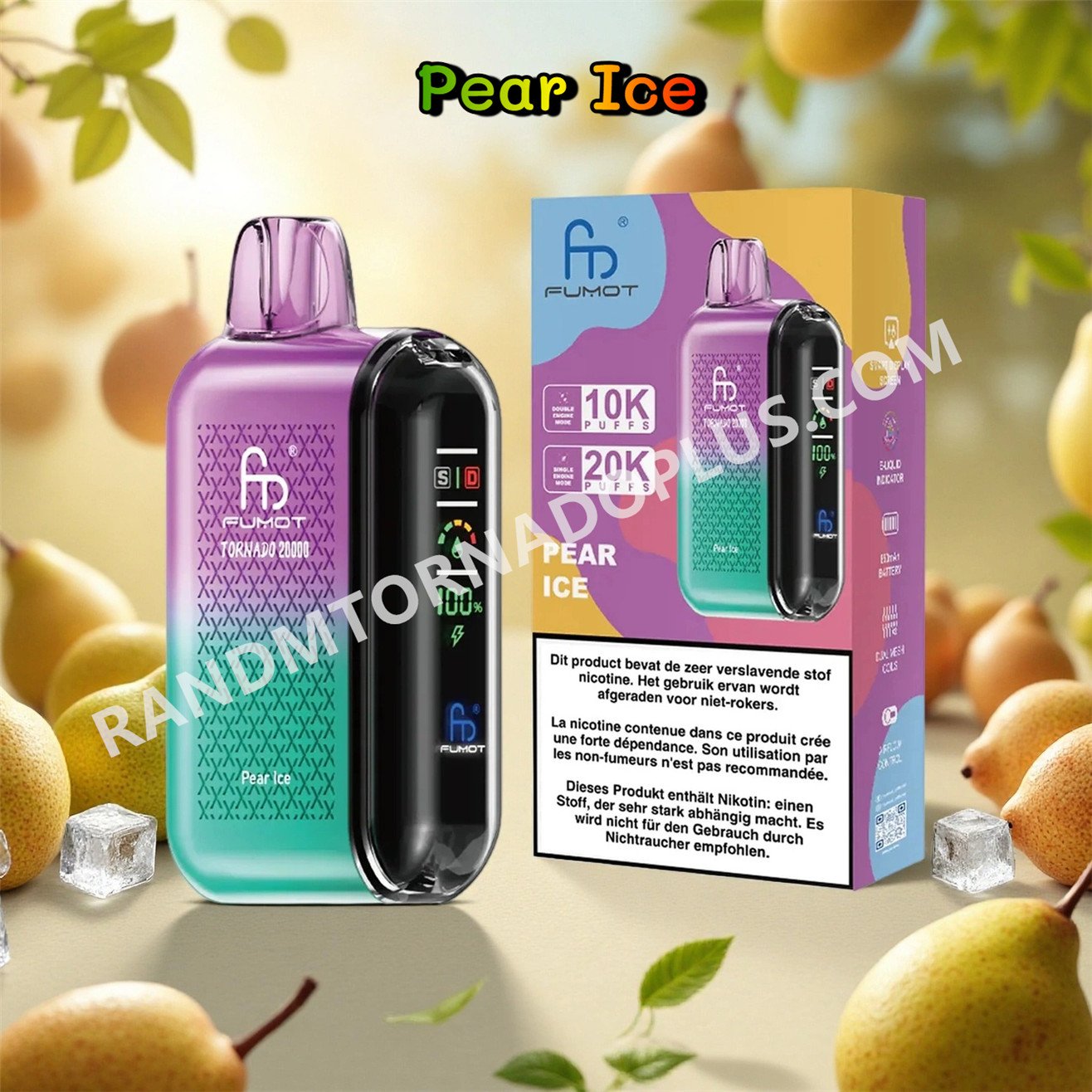 Pear Ice 20k Fumot Tornado 20000 Rtdeffrt20000n2