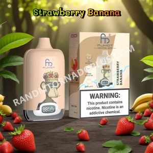Strawberry Banana 12k Fumot Digital Box 12000 Randm Tornado Rtdeffrt12000n2