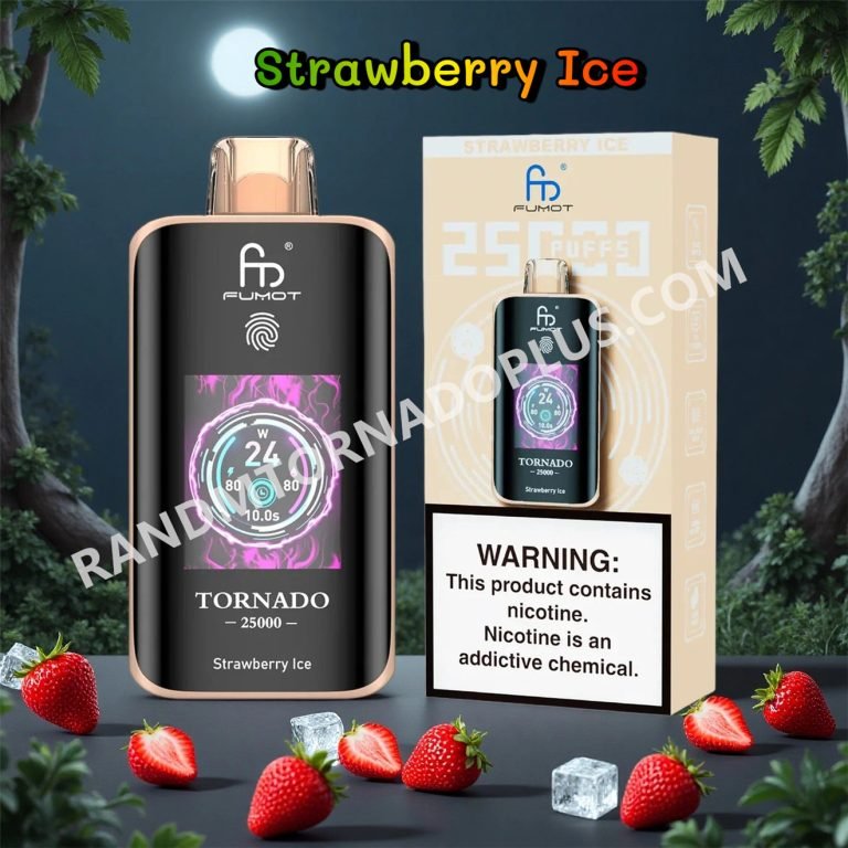 Strawberry Ice 25k Fumot Randm Tornado 25000 Rtdeffrt25000n2