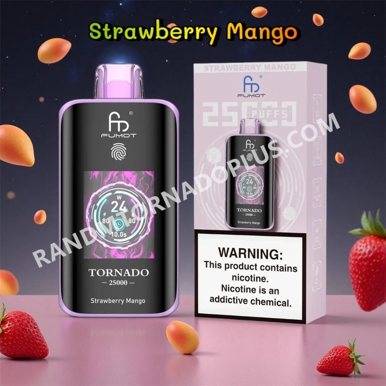 Strawberry Mango 25k Fumot Randm Tornado 25000 Rtdeffrt25000n2