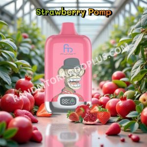 Strawberry Pomp 12k Fumot Digital Box 12000 Randm Tornado Rtdeffrt12000n2