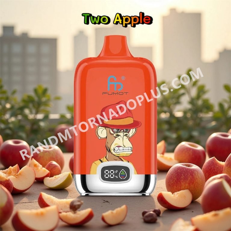 Two Apple 12k Fumot Digital Box 12000 Randm Tornado Rtdeffrt12000n2